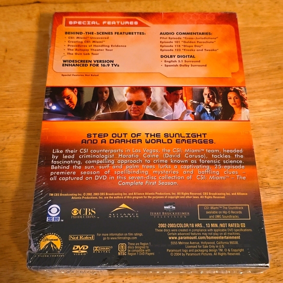 CSI: Miami: The Complete First Season - Picture 2 of 5